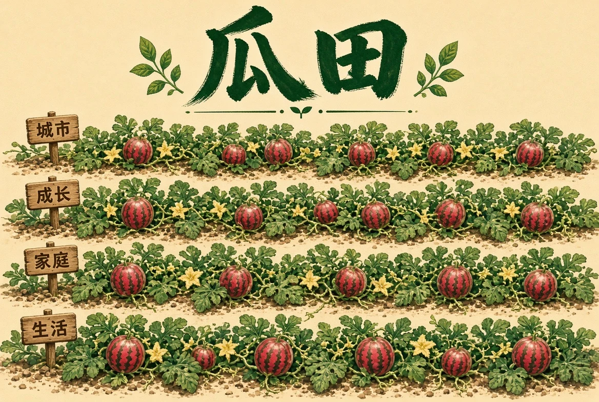 瓜田主题图